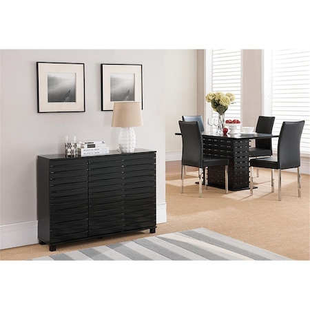 Kb KB C1240 31 x 42 x 12 in. Console Table - Black C1240